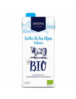 Comprar Leche Entera sin lactosa Bio 1 L Asana