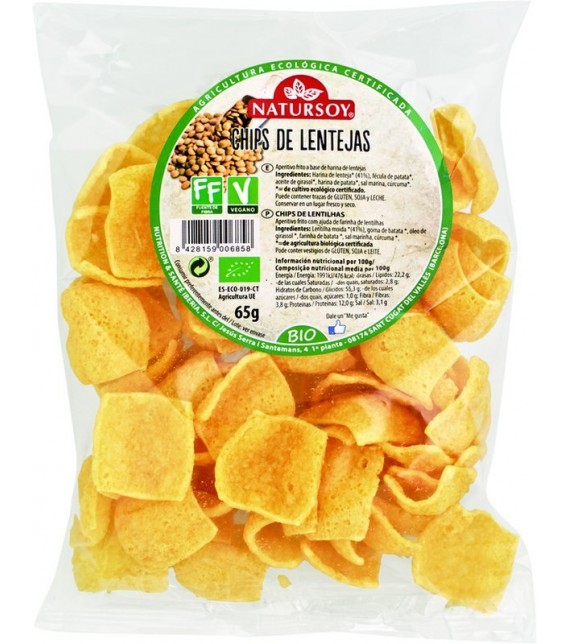 CHIPS DE LENTEJAS 65 g