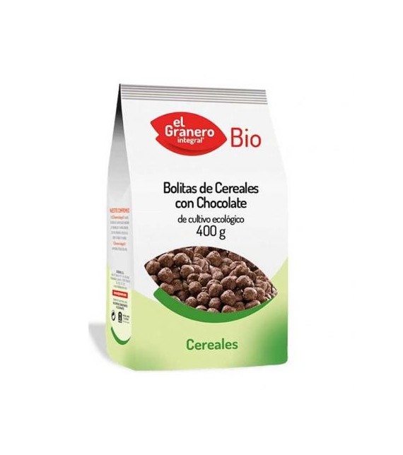 BOLITAS DE CEREALES CON CHOCOLATE 400 g