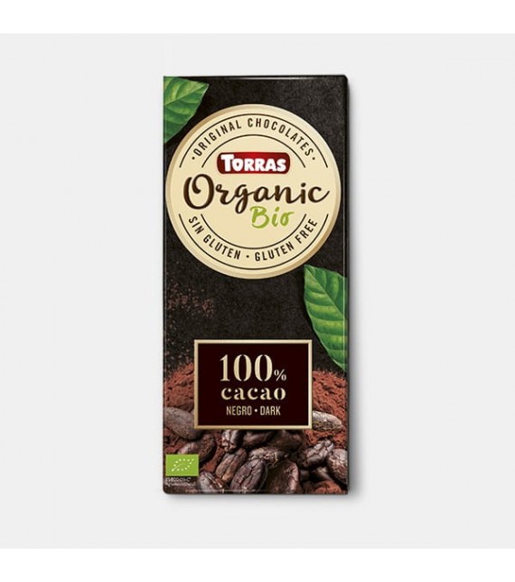 CHOCOLATE 100% NEGRO 100 g