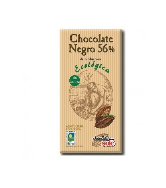 CHOCOLATE NEGRO 56% 100 g