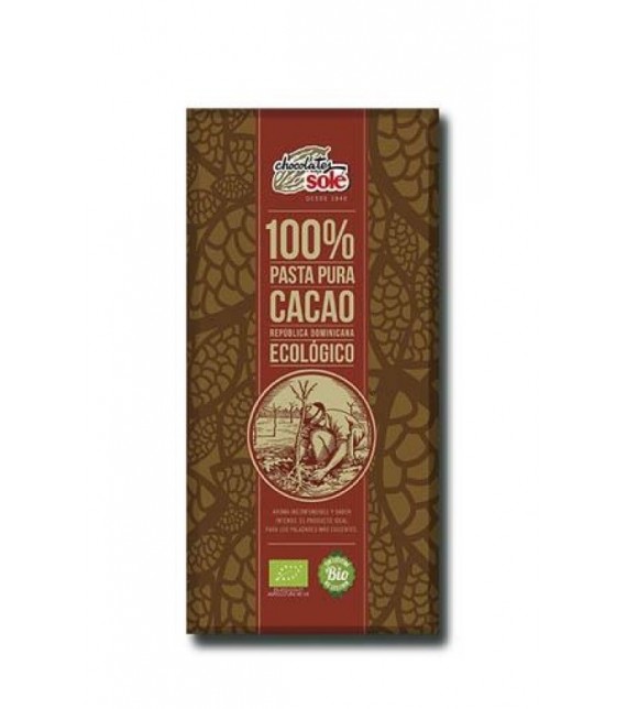 CHOCOLATE NEGRO 100% 100 g