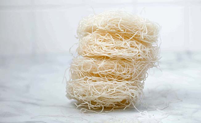 konjac en formato noodles o fideos chinos